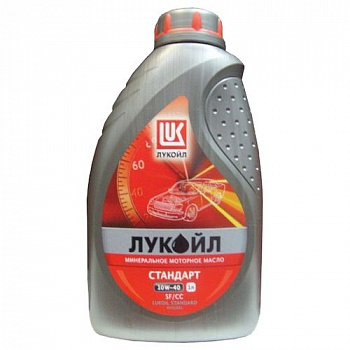 Масло Лукойл стандарт 10W40 SF/CC минеральное 1 л