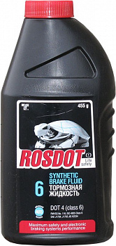 Жидкость тормозная Rosdot-6 ABS 455 г Дзержинск