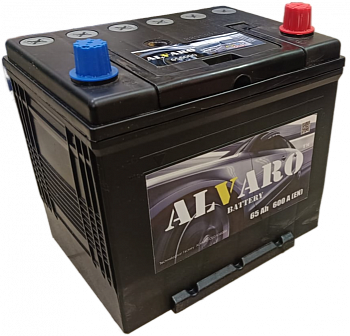 Аккумулятор ALVARO 65 Ah 600 A ОП 75D23L