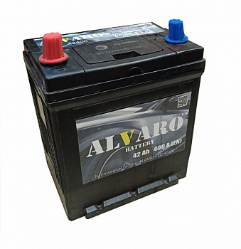 Аккумулятор ALVARO 42 Ah 400 A ПП ASIA