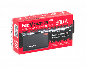 ПУСКОВОЕ Revolter Mini Емкость: 6000 mAh (22,2 Вт·ч)
