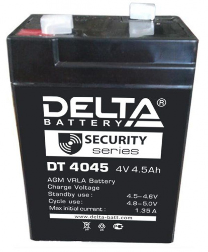 Аккумулятор DELTA DT 4045 (47мм) компактная
