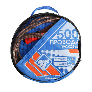 Провода пусковые NOVA 500 А 2,5 метра