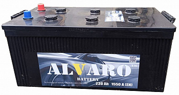 Аккумулятор ALVARO 230 Ah 1550 A ОП ВИБРОУСТОЙЧИВЫЙ